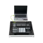 Flight Case Ultra Delgado Controlador Midi Live Akai APC64 NI MASCHINE STUDIO (Soporte Metacrilato)