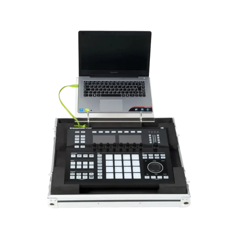 walkasse-maleta-flight-case-wmcslb_02 Flight Case Ultra Delgado Controlador Midi Live Akai APC64 NI MASCHINE STUDIO (Soporte Metacrilato) Imagen 1