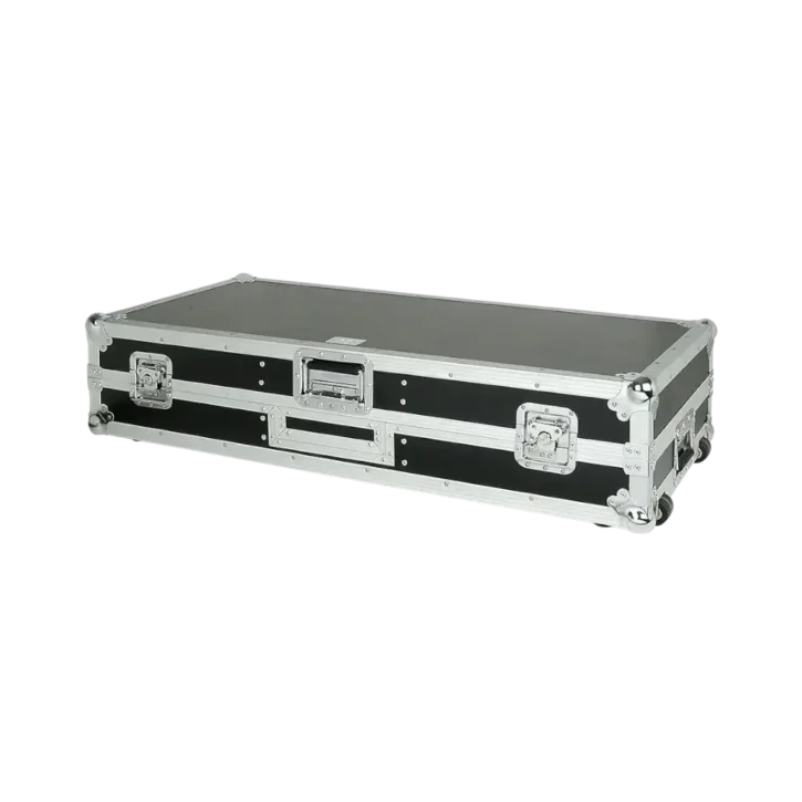 Flight Case Tocadiscos (Batalla)/ Pioneer DJM-S9 or NI KONTROL Z2 Plata (Soporte Ordenador y Ruedas) - Imagen 7