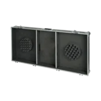 Flight Case Tocadiscos (Batalla)/ Pioneer DJM-S9 or NI KONTROL Z2 Plata (Soporte Ordenador y Ruedas) - Imagen 5