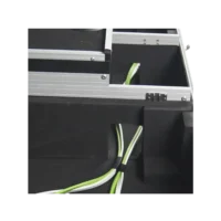 Flight Case Tocadiscos (Batalla)/ Pioneer DJM-S9 or NI KONTROL Z2 Plata (Soporte Ordenador y Ruedas) - Imagen 3