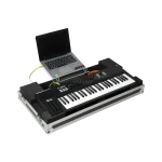 Flight case para teclado midi 49 teclas (Soporte Ordenador y Ruedas) - Imagen 7