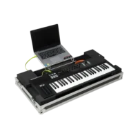 Flight case para teclado midi 49 teclas (Soporte Ordenador y Ruedas) - Imagen 7