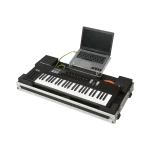 Flight case para teclado midi 49 teclas (Soporte Ordenador y Ruedas) - Imagen 6