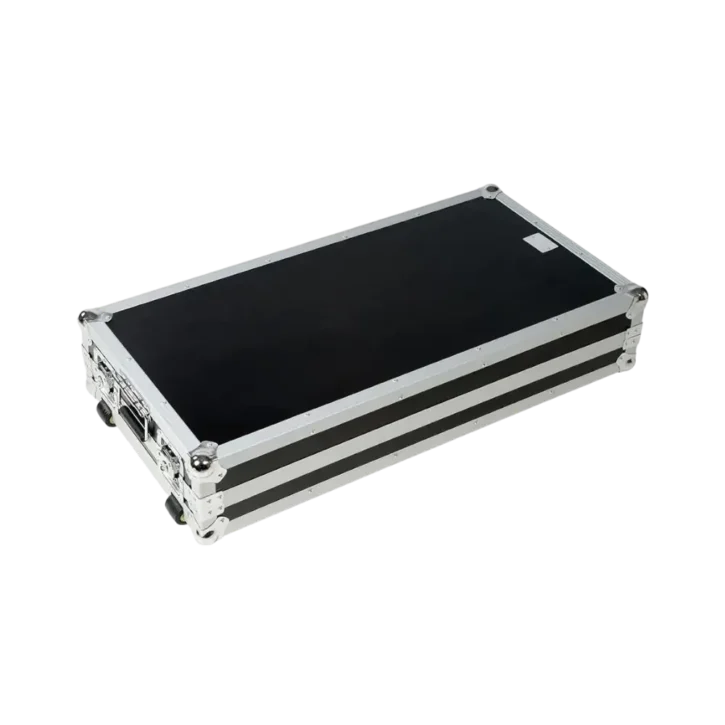 Flight case para teclado midi 49 teclas (Soporte Ordenador y Ruedas) - Imagen 2