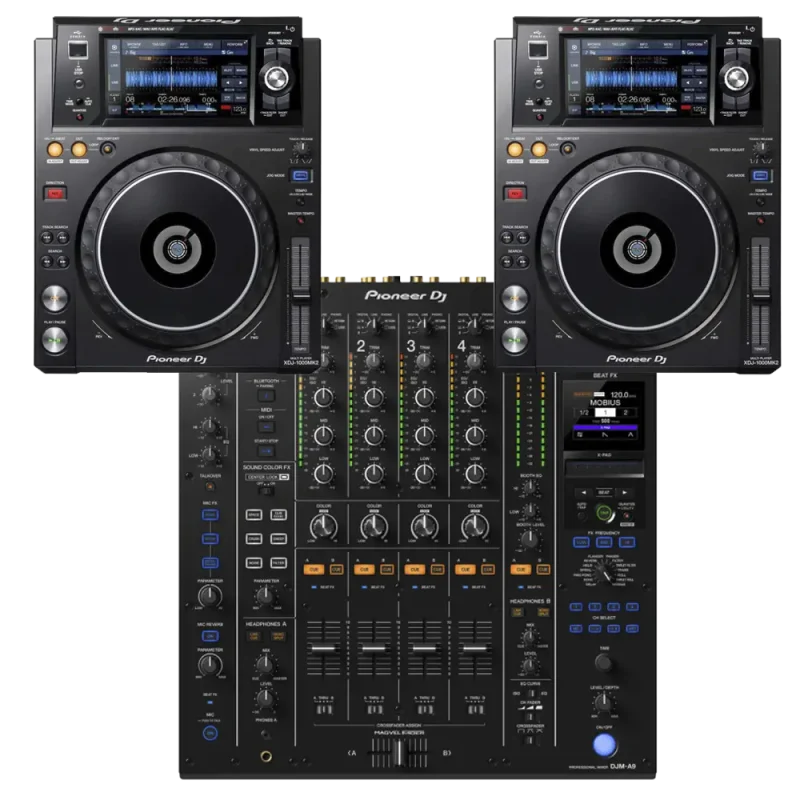 xdj-1000-mk2-djm-a9-pioneer-dj-pack-ahorro-economico Pioneer DJ XDJ 1000MK2 y DJM A9