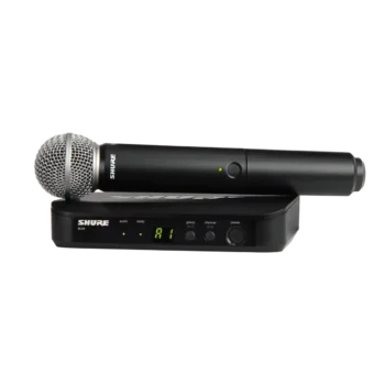 Shure BLX24 SM58 H8E Sistema inalambrico de mano3