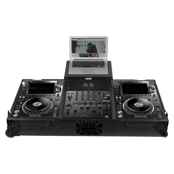 flight case udg para equipo pioneer dj cdj 3000 y djm a9 djm750 3