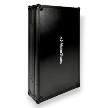Alphatheta-Flight-case-maleta-rígida-negra- FLT-AZ-closed-upright-front-solopro-audio-tienda