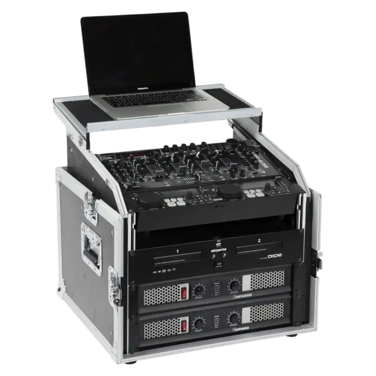 Rack Walkasse 19 " 8U rack vertical y 10U rack horizontal con Soporte de Ordenador