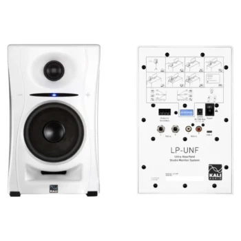 LP-UNF-EU - Pareja de monitores Ultra Near Field biamplificados blanco pair