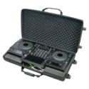 Maleta DJ Walkasse Pioneer OPUS-QUAD color Negra con Ruedas y Cinta hombro — imagen 2