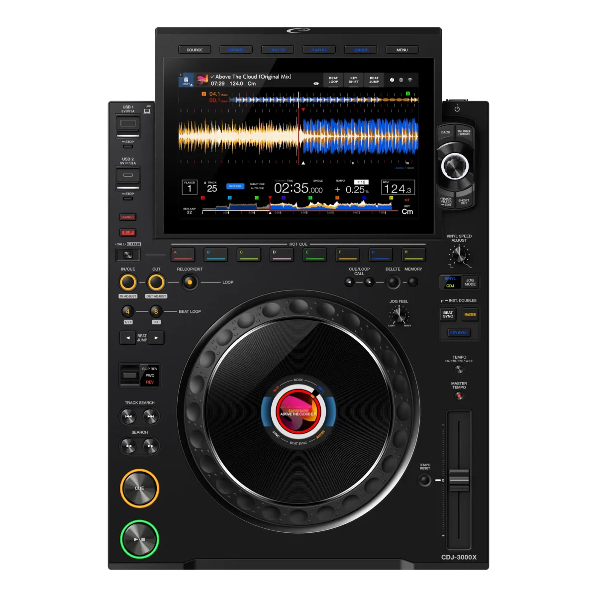 CDJ3000X - El nuevo reproductor de AlphaTheta mejora al CDJ3000 de Pioneer DJ