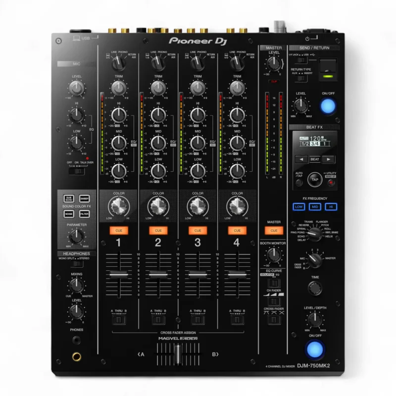 DJM-750MK2_prm_top_low_0822 Pioneer Dj DJM 750 MK2 Imagen 1