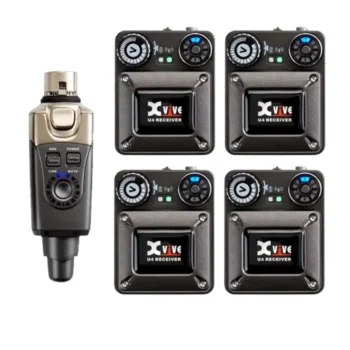 U4R4 (1 EMISOR + 4 RECEPTORES) - PARA IN-EAR