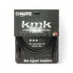 Cable de micrófono profesional 10m XLR 3p hembra/macho Neutrik negro