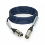 Cable AES/DMX doblemente apantallado 5m XLR 3p F/M KLOTZ niquelado