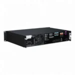 Amplificador Crown instalado rack equipo sonido comercial
