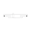 Cable de instrumento jack-jack 1,5m, REAN mono-mono — imagen 2