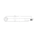 Cable de audio jack estéreo/XLR hembra 1,5 m