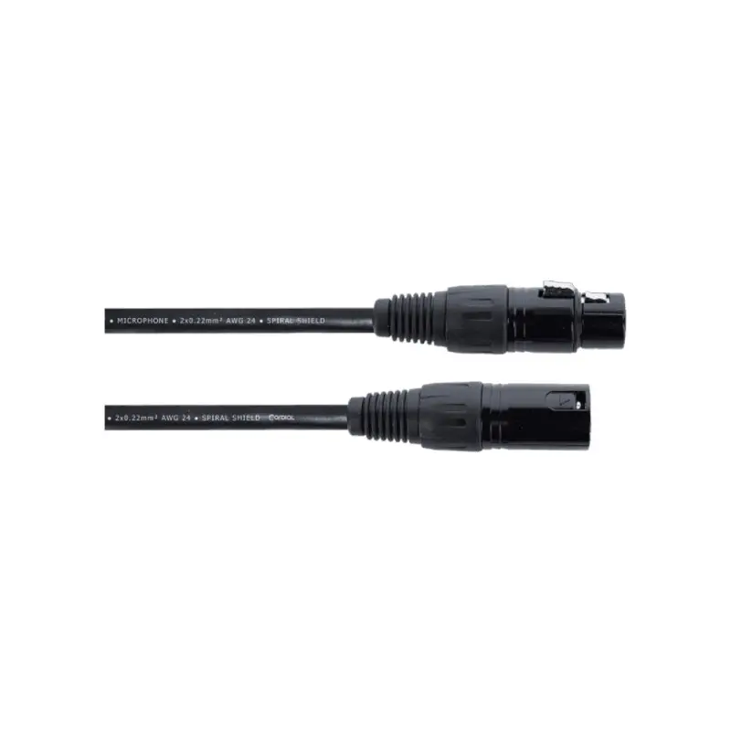 ECLEM3FM-1 Cable micrófono XLR 3m, EM FM Imagen 1