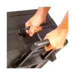 Maleta Dj Multi Formato XXL Negro con Trolley y Ruedas - Imagen 4