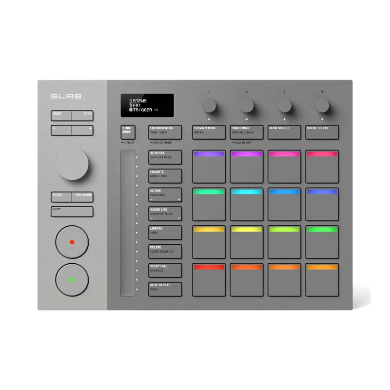 Slab-controlador-Serato-Studio-Pro-front-view Slab-controlador-Serato-Studio-Pro-front-view