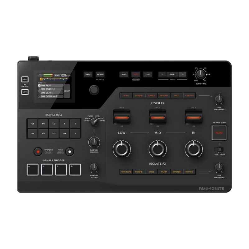 rmx-ignite-modulo-efectos-alphatheta-angulo-front Rmx Ignite La nueva generación de Efectos para DJs Imagen 1