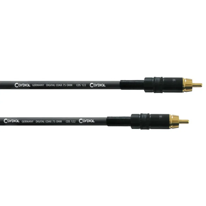 Cable-cordial-cpds-cc-v03 Cable doble RCA a RCA estéreo Cordial EU3CC Imagen 1