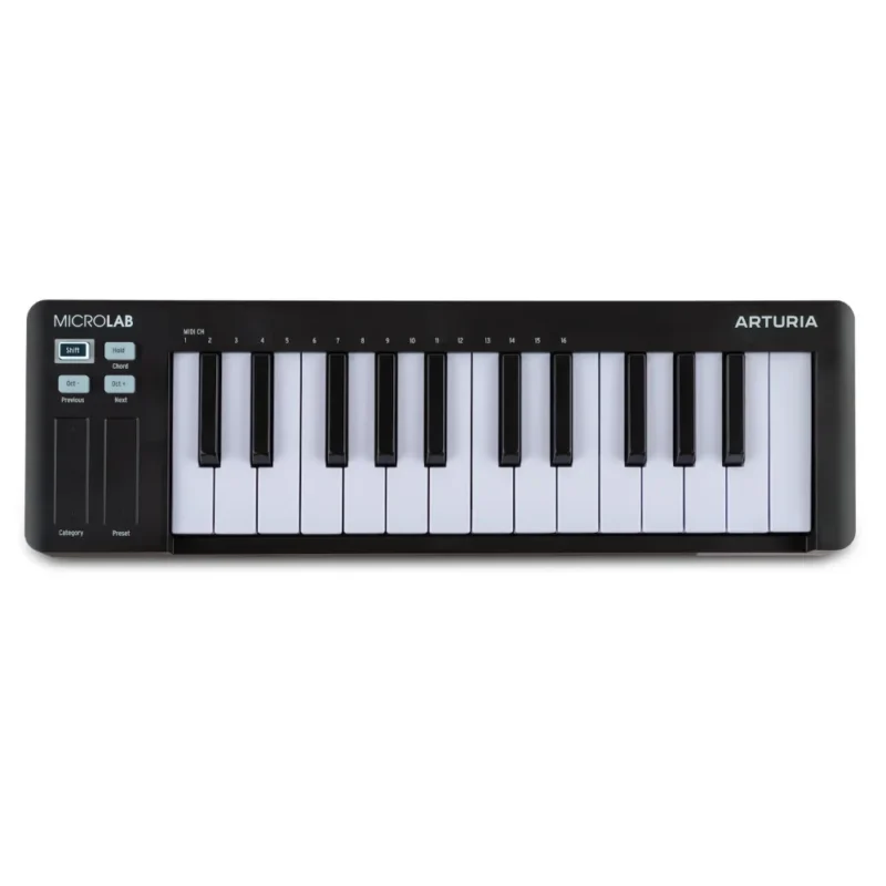 Microlab-negro-Arturia ARTURIA MICROLAB MK3 BLACK Imagen 1