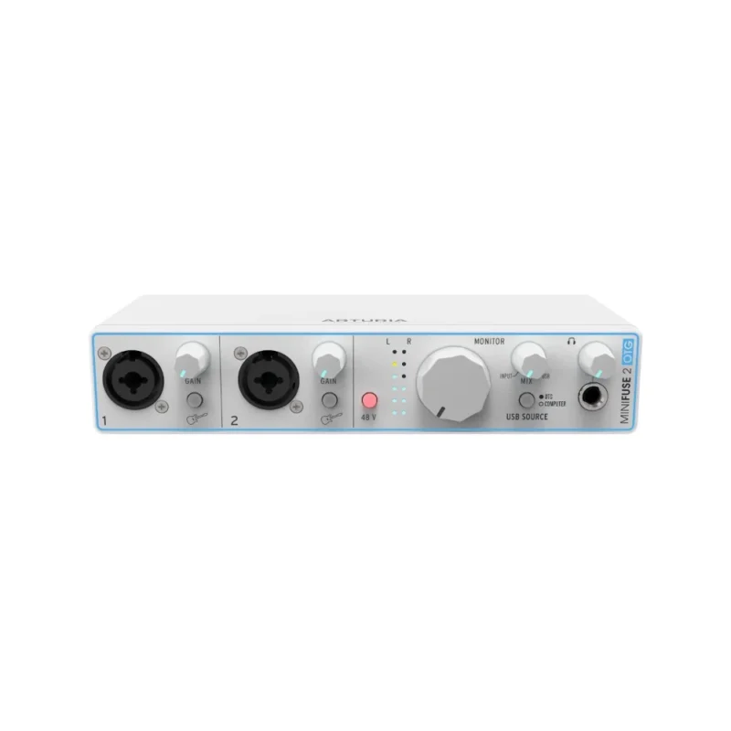 Minifuse-2-Otg-white-Arturia ARTURIA MINIFUSE 2 WHITE OTG Imagen 1
