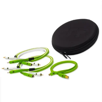 Dj set doble rca 1 metro y cable usb B a C 1 metro con estuche