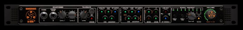 D-Box-Front DANGEROUS MUSIC DM26 DBOX+ Sumador analógico 8 canales USB Imagen 1
