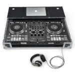 Flight Case Rane PERFORMANCE/FOUR - Plata (Soporte PC y Ruedas)