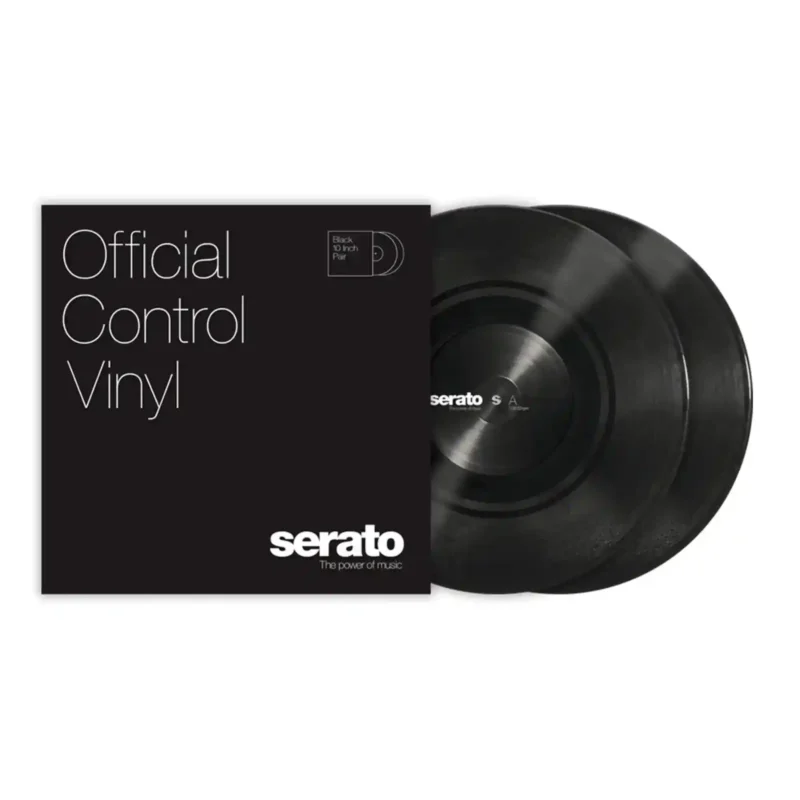 10-serato-standard-colors-black-3 Serato Control Vinyl 10" Negro Imagen 1