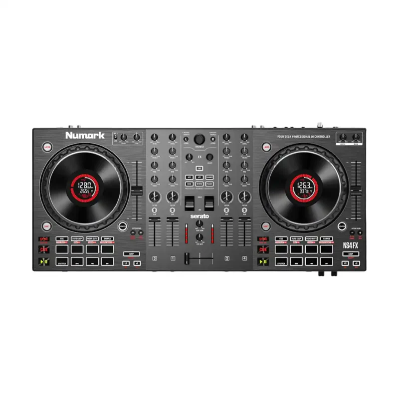 NS4FX-Side-Top- Numark Ns4Fx Imagen 1