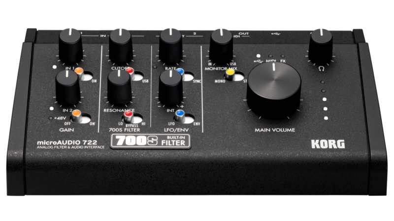 korg-microaudio722-1 Korg microAUDIO 722 Interfaz Audio y Filtro Analógico Imagen 1
