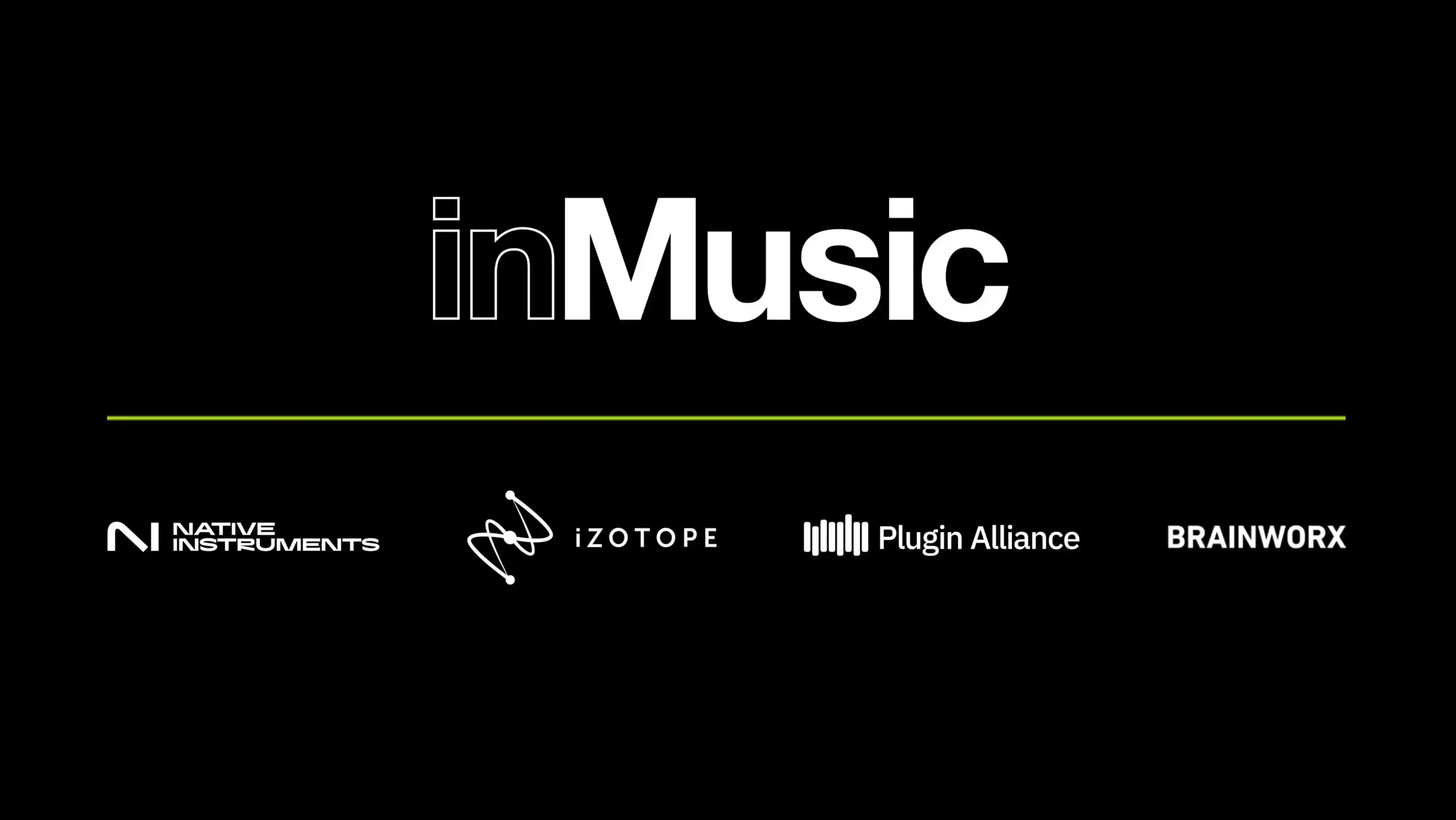 Imagen oficial del press kit conjunto de inMusic Brands y Native Instruments anunciando el acuerdo de adquisición