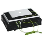 Flight case Walkasse para Pioneer DDJ-SR2 con trolley y ruedas (negro) - Imagen 9