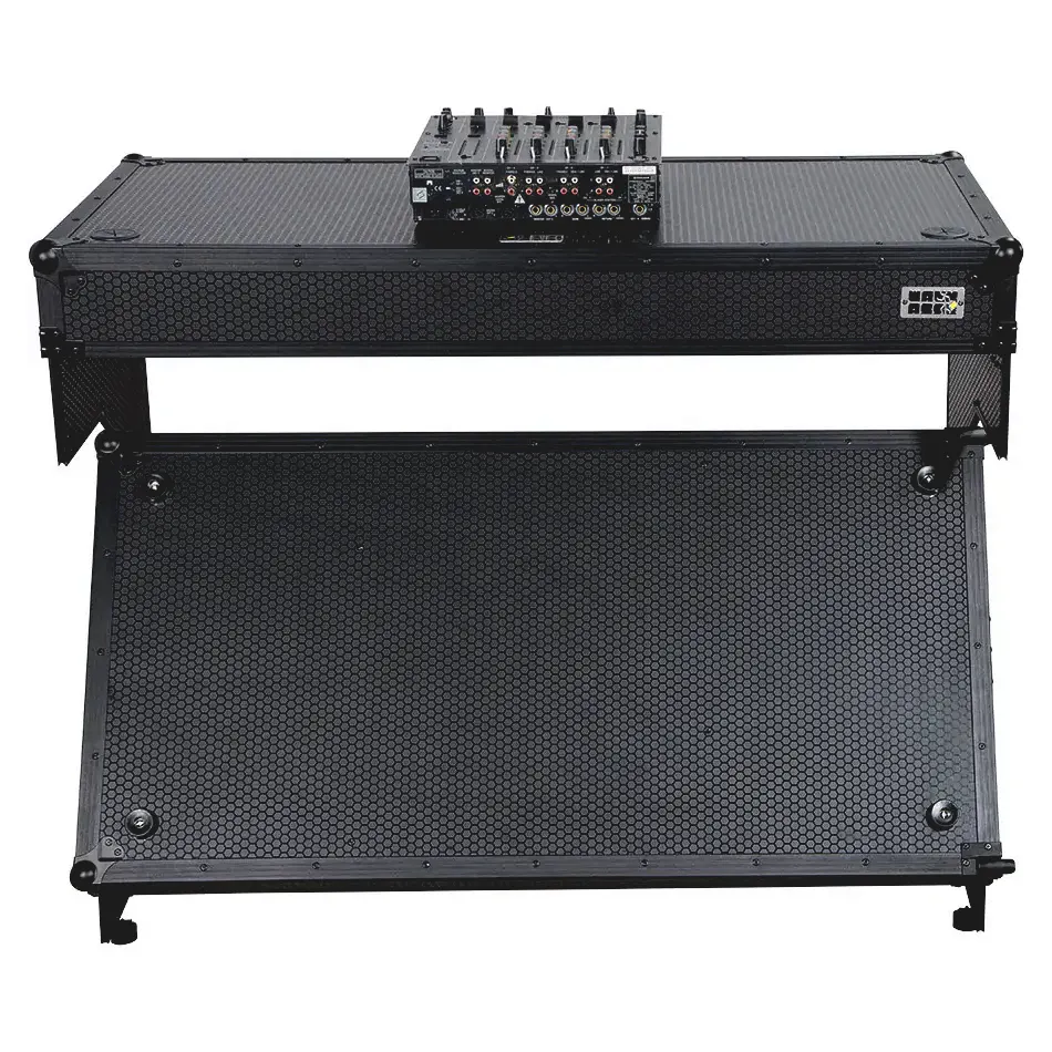 walkasse-WRTABLEZBKMK2_08 Estación de trabajo DJ Walkasse ZTable plegable con ruedas (negra) Imagen 1