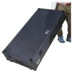 Estación de trabajo DJ Walkasse Z-Table plegable con ruedas (negra) - Imagen 6