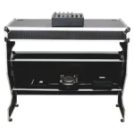 Estación de trabajo DJ Walkasse Z-Table plegable con ruedas (plata) - Imagen 9
