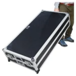 Estación de trabajo DJ Walkasse Z-Table plegable con ruedas (plata) - Imagen 5
