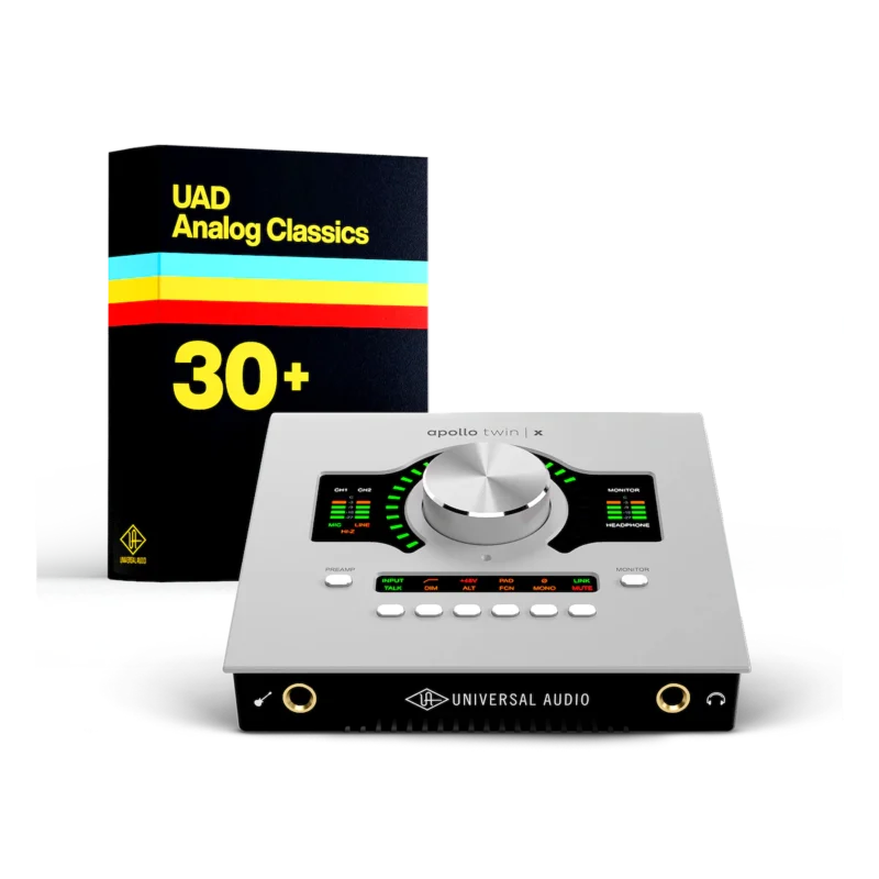 UAudio Apollo Twin X Analog Classics Box_ Apollo Twin X Gen 2 QUAD with UAD Analog Classics - Imagen 1
