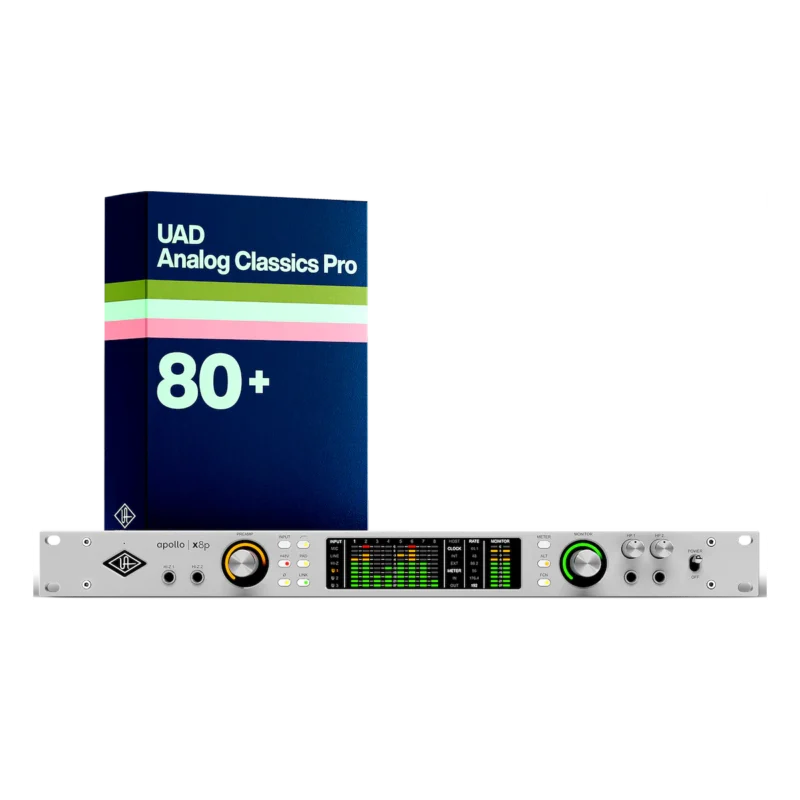 UAudio Apollo x8p Analog Classics Pro Box_ Apollo x8p Gen 2 with UAD Analog Classics Pro - Imagen 1