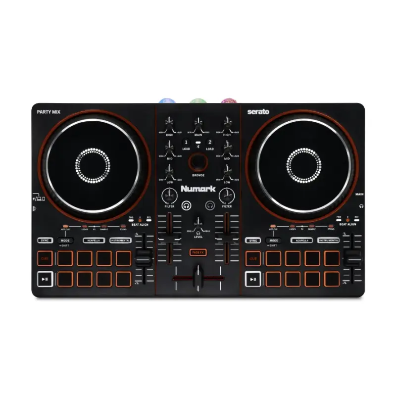 partymix-III-3-dj-controller-numark-top Numark Party Mix III Imagen 1