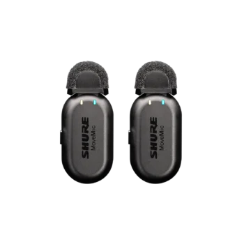 Shure MoveMic Two Sistema de 2 lavaliers inalámbricos
