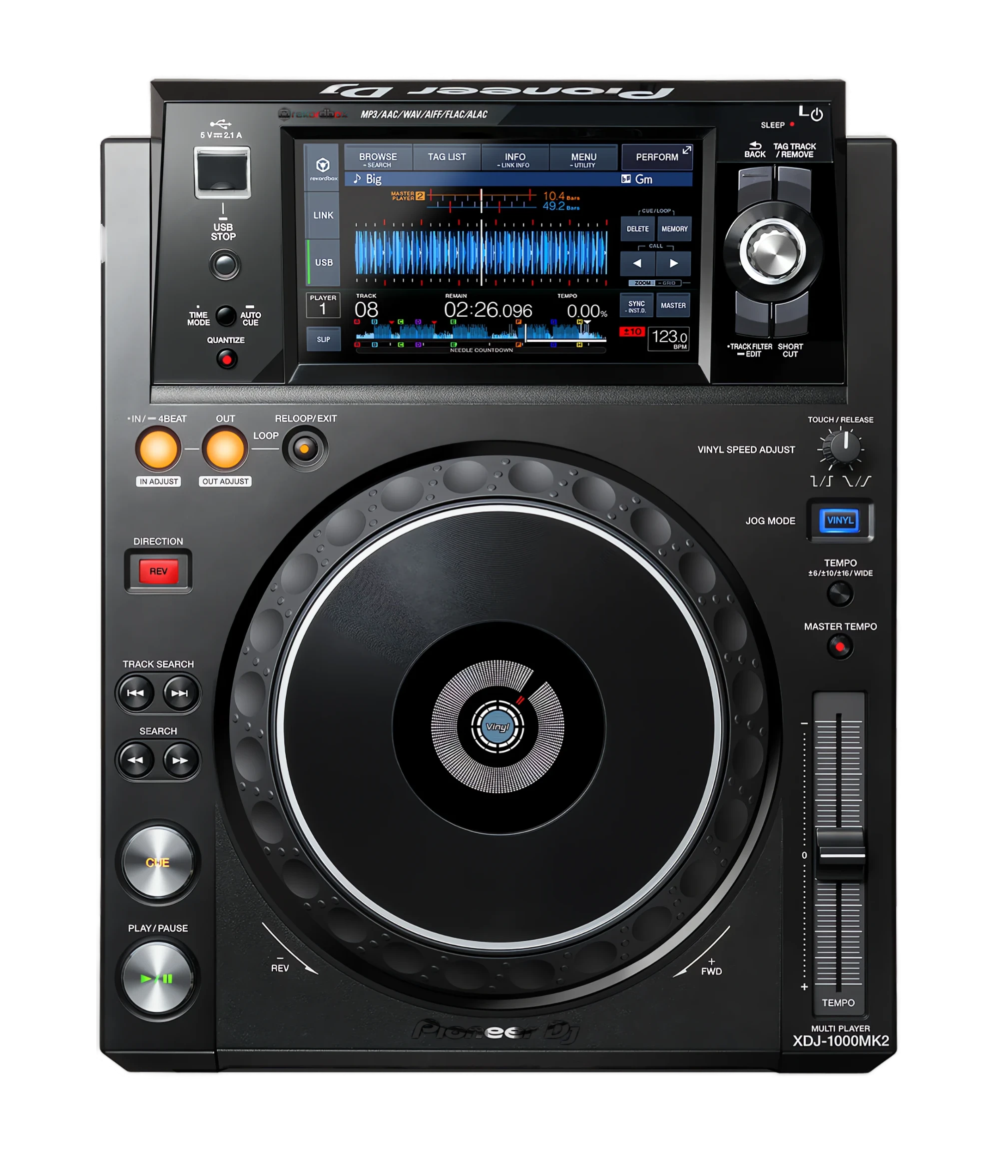 Nuevo CDJ1500X frente al XDJ1000mk2 1