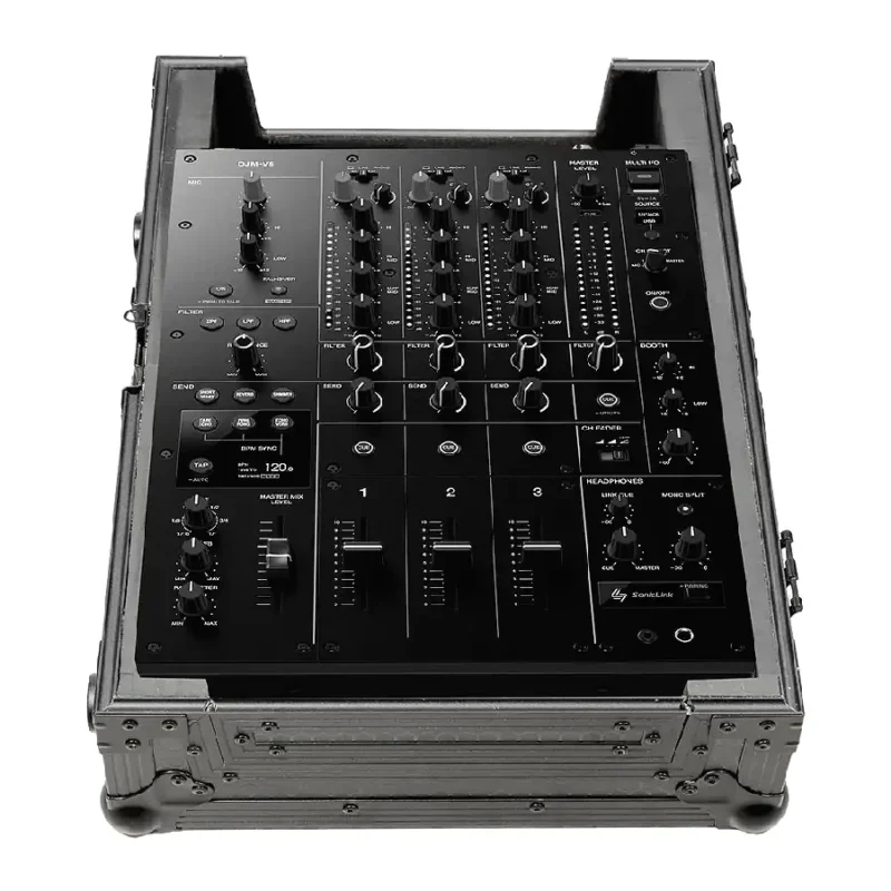 flightcase-black-DJMV5BK-01 Flightcase AlphaTheta DJMV5 negro Imagen 1