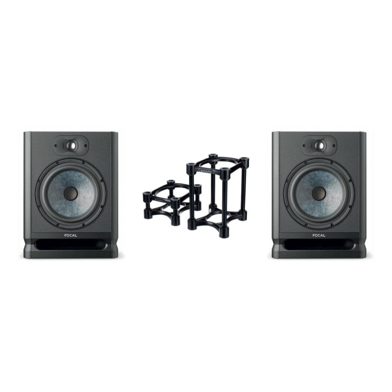 Pack Focal Alpha Evo 80 — pareja + Iso-155 Pack Focal Alpha Evo 80 — pareja + Iso-155